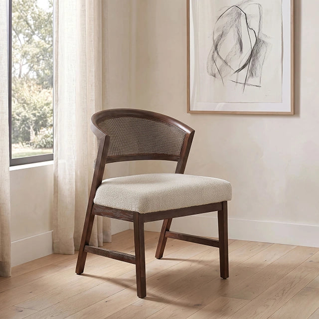 Cirava Side Chair w/ Rattan Back (2/CTN)