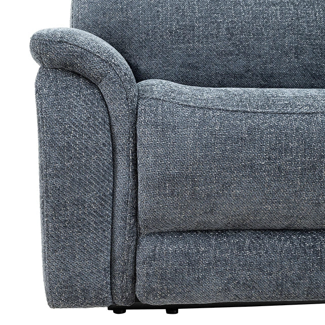 Mattheus Power Sectional with Cooler + 3 Recliners