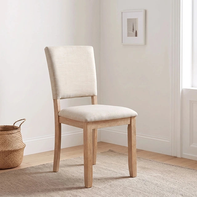 Salvino Side Chair (2/CTN) Natural