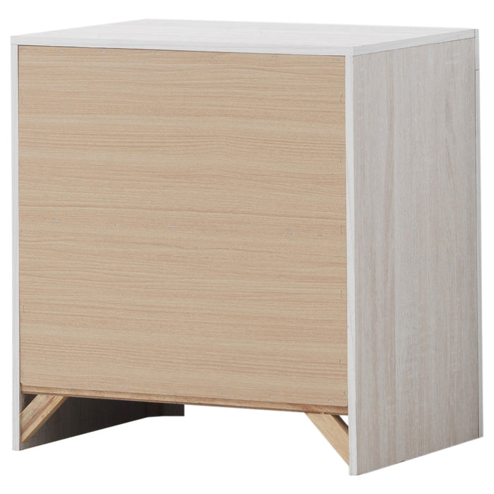 Brantford 2-drawer Nightstand Barrel Oak