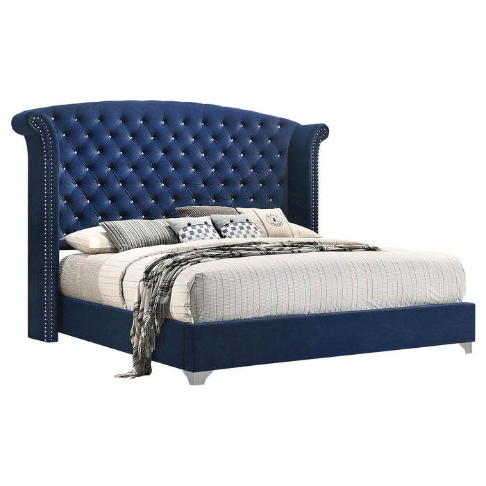 Melody Wingback Bed