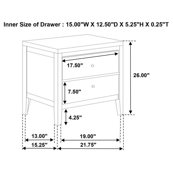 Wilkes 4 Pc Bedroom Set