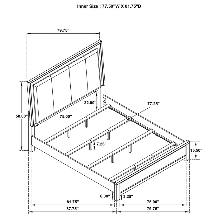 Kieran 4 Pc Bedroom Set