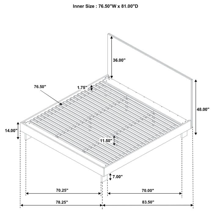 Glenwood Eastern King & Queen Bed