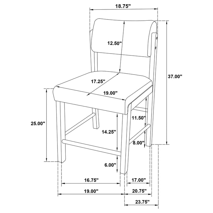 Decker Counter Height Dining Set C