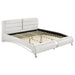 Jeremaine Eastern King Upholstered Bed White image