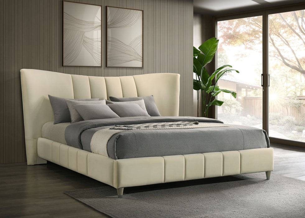 Evelyn Panel Platform Bed