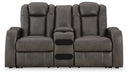 Fyne-Dyme Power Reclining Loveseat with Console - Sweet Dreams Bedding & Furn (PA)