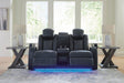 Fyne-Dyme Power Reclining Loveseat with Console - Sweet Dreams Bedding & Furn (PA)
