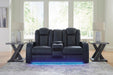 Fyne-Dyme Power Reclining Loveseat with Console - Sweet Dreams Bedding & Furn (PA)