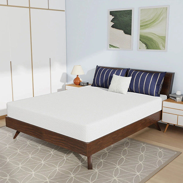 Nasturtium 8" Queen Bamboo Charcoal Infused Memory Foam