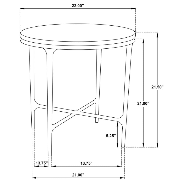 Hermas Coffee Table Set
