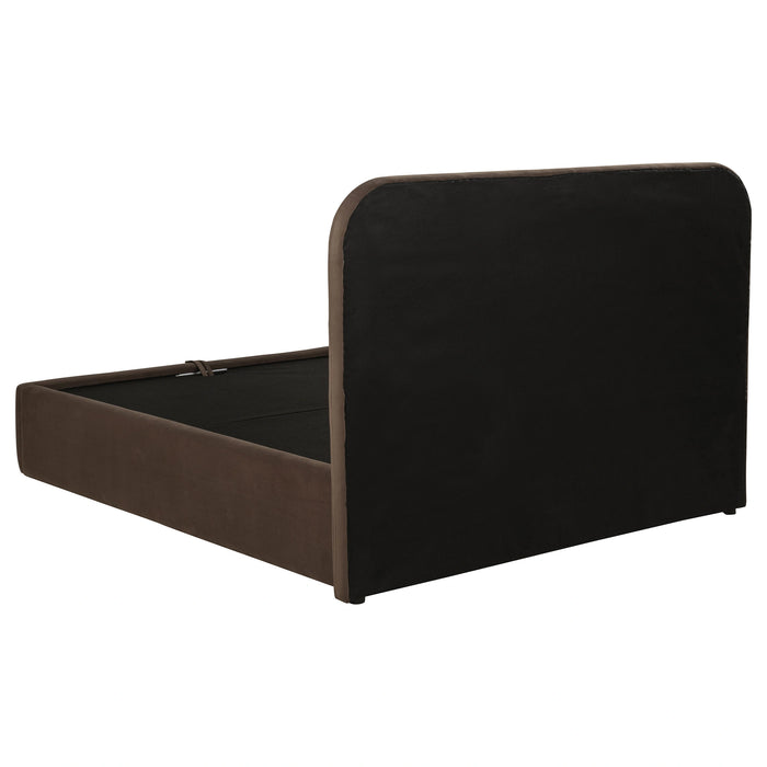 Anders Upholstered Storage Lift Platform Bed
