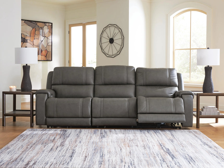5Z - Pittson Power Sectional Reclining Sofa