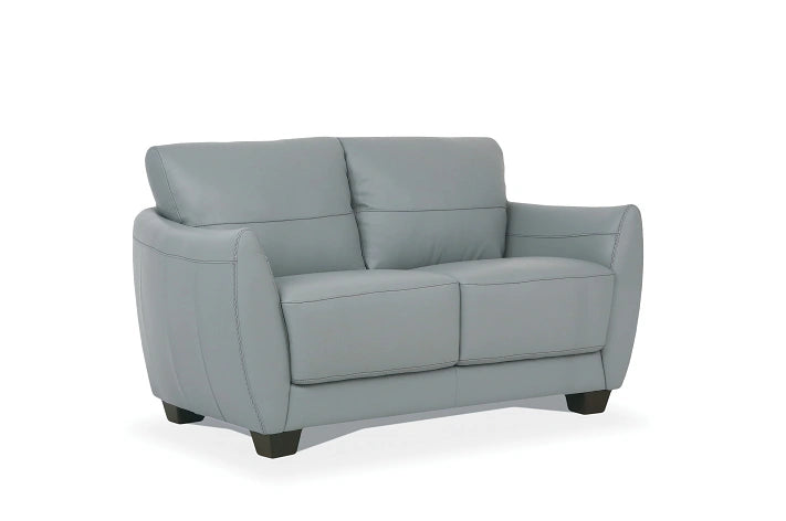 Valeria Watery Leather Loveseat