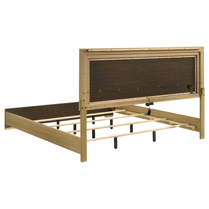 Hyland Panel Bed with LED Lighting