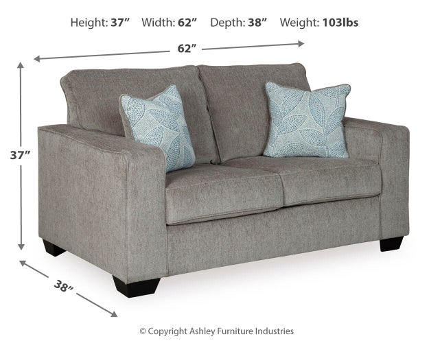 Altari Loveseat - Sweet Dreams Bedding & Furn (PA)