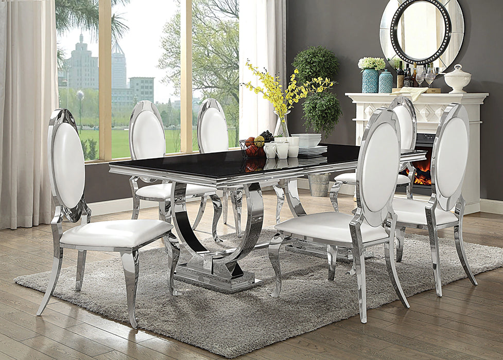 Antoine 7 Pc Dining Set (Table and 6 Chair)