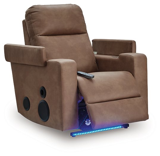 Lorrenton Power Glider Recliner with Audio System