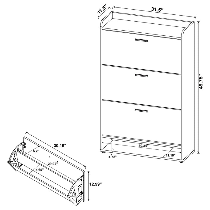 Denia Shoe Cabinet