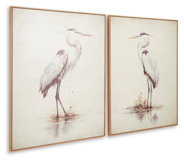 Aubinell Wall Art (Set of 2) - Sweet Dreams Bedding & Furn (PA)