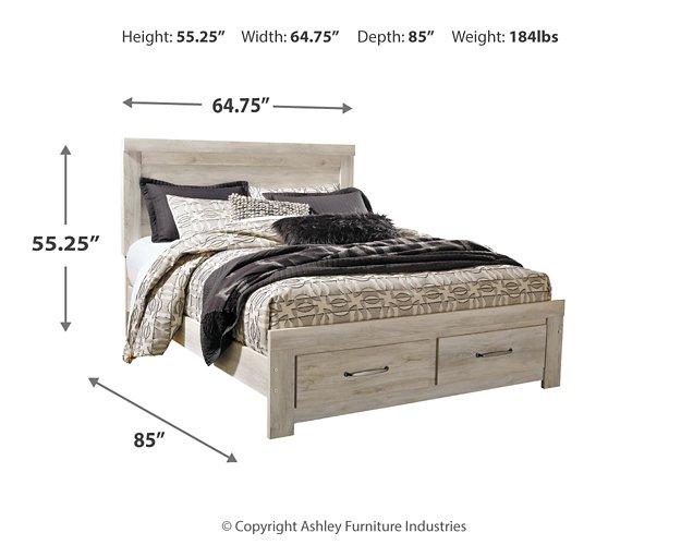 Bellaby Bed with 2 Storage Drawers - Sweet Dreams Bedding & Furn (PA)