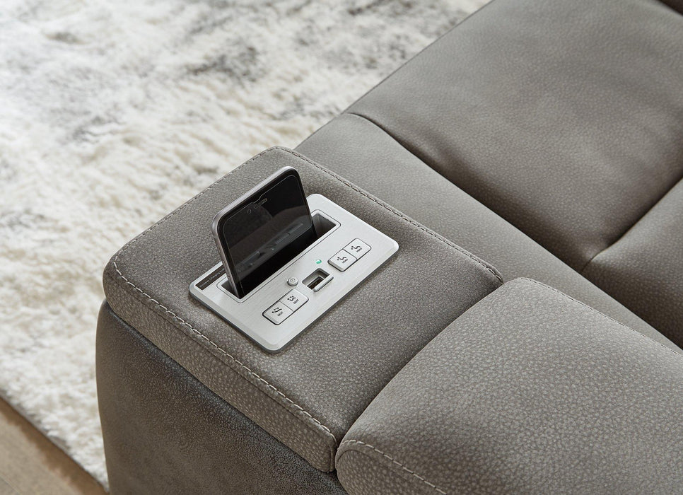 Next-Gen DuraPella Power Reclining Loveseat with Console