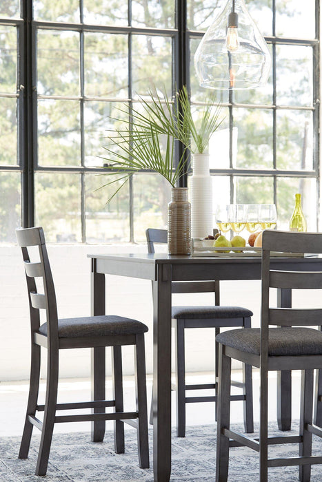 Bridson Counter Height Dining Table and Bar Stools (Set of 5)