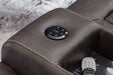 Fyne-Dyme Power Reclining Loveseat with Console - Sweet Dreams Bedding & Furn (PA)