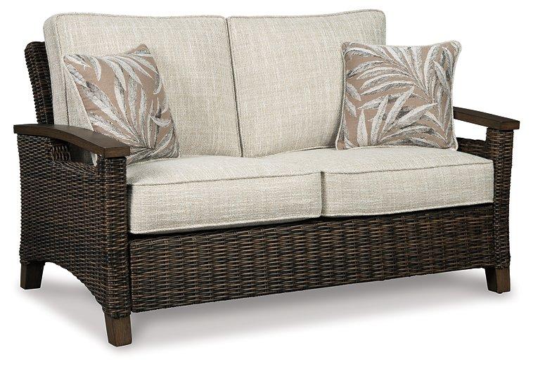 Paradise Trail Outdoor Loveseat, Lounge Chairs and Fire Pit Table - Sweet Dreams Bedding & Furn (PA)