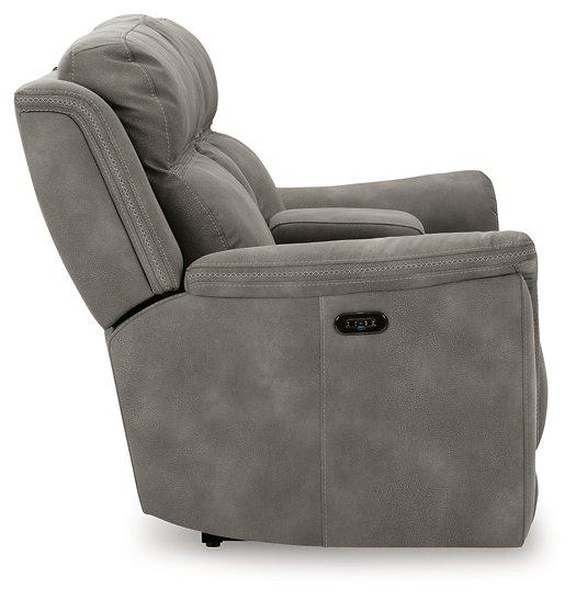 Next-Gen DuraPella Power Reclining Loveseat with Console - Sweet Dreams Bedding & Furn (PA)