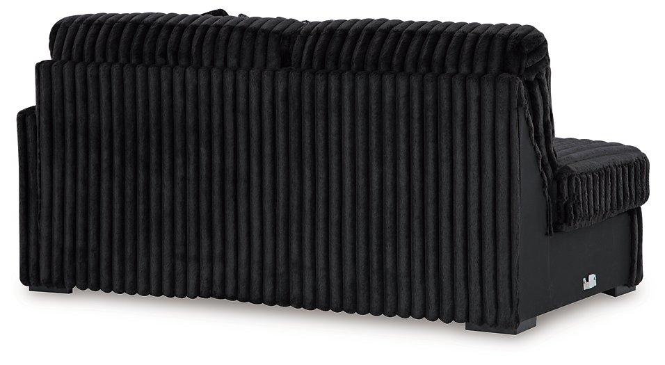 Midnight-Madness Sectional Sofa with Chaise - Sweet Dreams Bedding & Furn (PA)