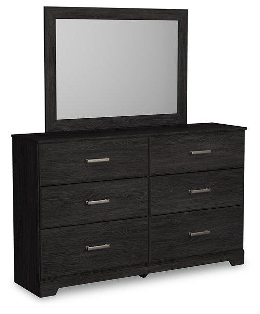 Belachime Dresser and Mirror - Sweet Dreams Bedding & Furn (PA)