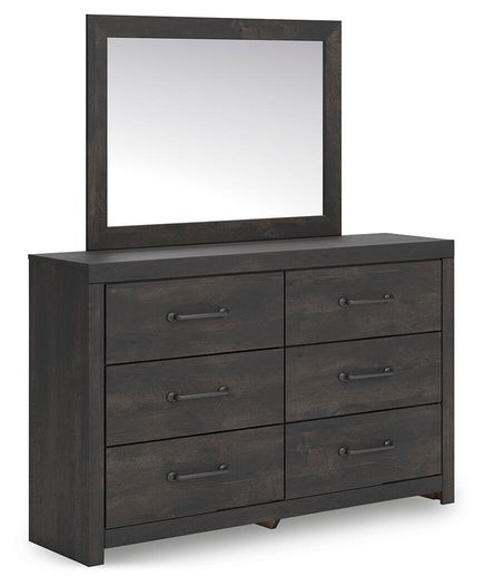 Hollivern Dresser and Mirror - Sweet Dreams Bedding & Furn (PA)