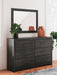 Hollivern Dresser and Mirror - Sweet Dreams Bedding & Furn (PA)