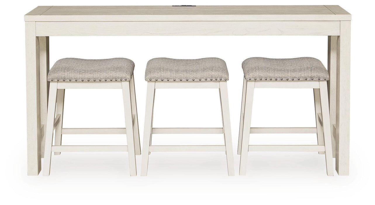 Robbinsdale Counter Height Dining Table and 3 Barstools Set
