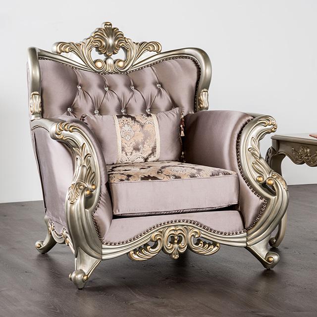 Albacete Chair Cherry & Campage