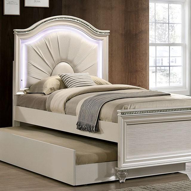 Allie Bed Beige & Pink - Sweet Dreams Bedding & Furn (PA)