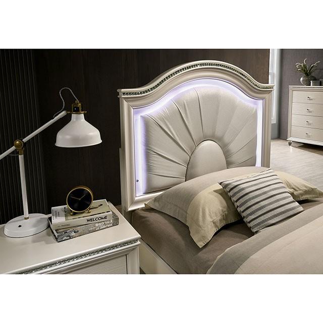 Allie Bed Beige & Pink - Sweet Dreams Bedding & Furn (PA)