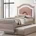 Allie Bed Beige & Pink - Sweet Dreams Bedding & Furn (PA)