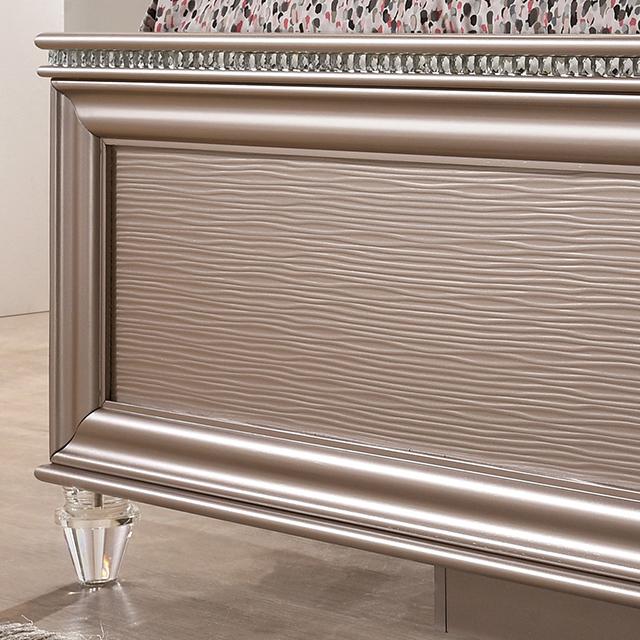 Allie Bed Beige & Pink - Sweet Dreams Bedding & Furn (PA)