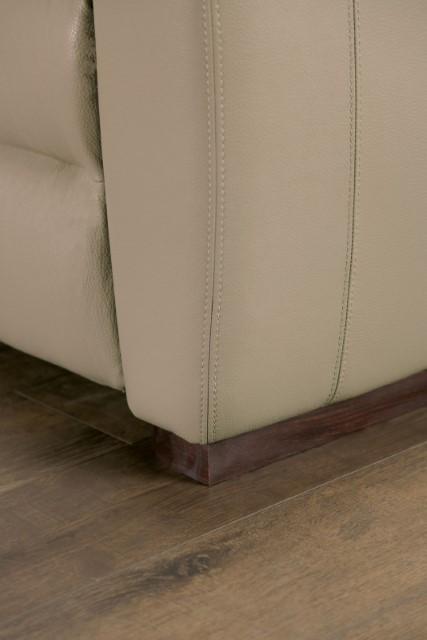ALTAMURA Power Loveseat, Gray & Beige - Sweet Dreams Bedding & Furn (PA)