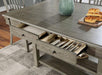 ANAYA Counter Ht. Table, Gray - Sweet Dreams Bedding & Furn (PA)