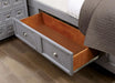 CASTLILE Queen Bed, Gray - Sweet Dreams Bedding & Furn (PA)
