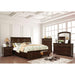 Castor Bed Black, Chrome, & White - Sweet Dreams Bedding & Furn (PA)