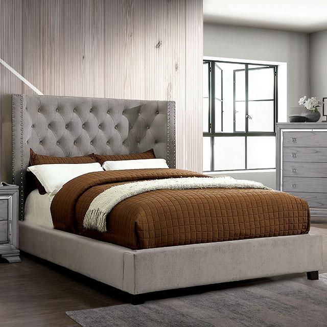 Cayla Bed Silver & Grey - Sweet Dreams Bedding & Furn (PA)