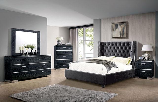 Cayla Bed Silver & Grey - Sweet Dreams Bedding & Furn (PA)