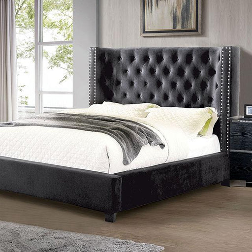 Cayla Bed Silver & Grey - Sweet Dreams Bedding & Furn (PA)