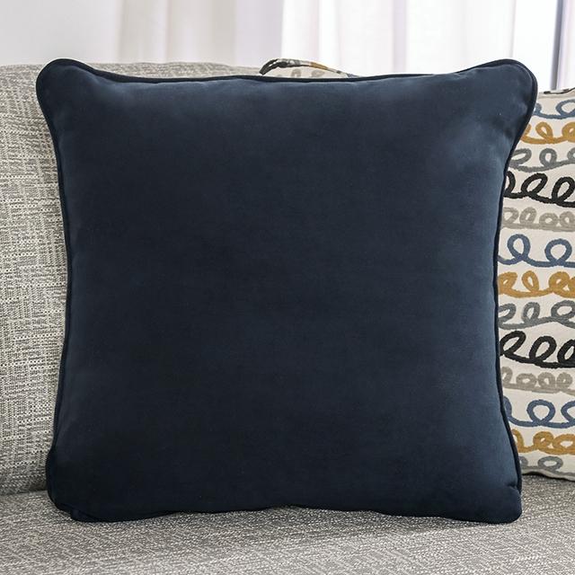 CHANCERY Sofa, Gray/Navy - Sweet Dreams Bedding & Furn (PA)