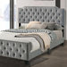 Charlize Bed Grey & Navy - Sweet Dreams Bedding & Furn (PA)
